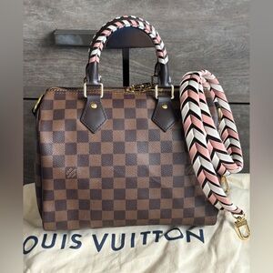 🦄Limited Edition Louis Vuitton Braided Speedy 25 Bandolier 🦄